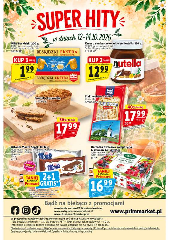 Prim Market - gazetka promocyjna Gazetka od czwartku 08.10 do środy 14.10 - strona 16
