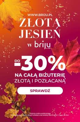 Briju - gazetka promocyjna Złota jesień od środy 07.10 do środy 21.10