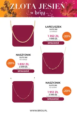 Briju - gazetka promocyjna Złota jesień od środy 07.10 do środy 21.10 - strona 8