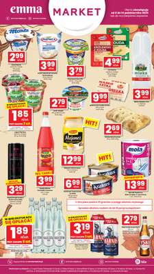 emma MARKET - gazetka promocyjna Oferta spożywcza Emma Market od czwartku 08.10 do środy 14.10