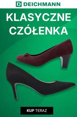 Deichmann - gazetka promocyjna Klasyczne czółenka od środy 07.10 