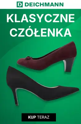 Deichmann - gazetka promocyjna Klasyczne czółenka od środy 07.10 