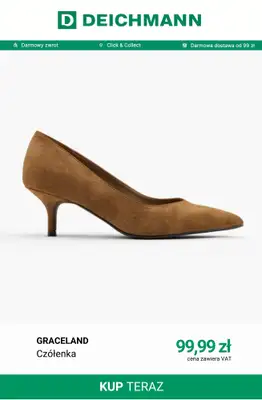 Deichmann - gazetka promocyjna Klasyczne czółenka od środy 07.10  - strona 9