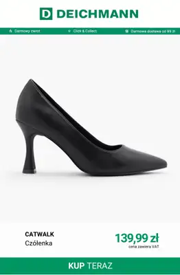 Deichmann - gazetka promocyjna Klasyczne czółenka od środy 07.10  - strona 5