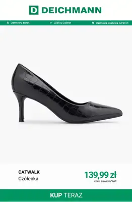 Deichmann - gazetka promocyjna Klasyczne czółenka od środy 07.10  - strona 6