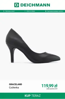 Deichmann - gazetka promocyjna Klasyczne czółenka od środy 07.10  - strona 4