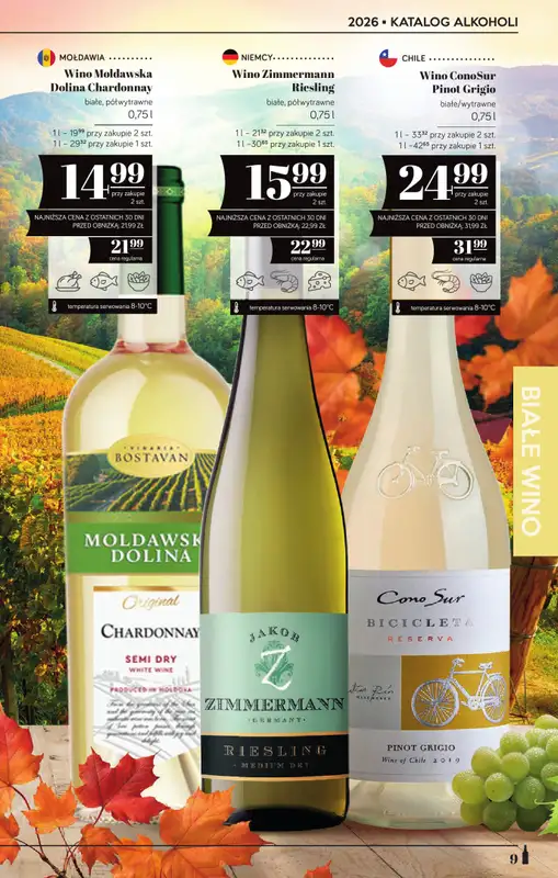 POLOmarket - gazetka promocyjna Katalog alkoholi od czwartku 08.10 do środy 21.10 - strona 9