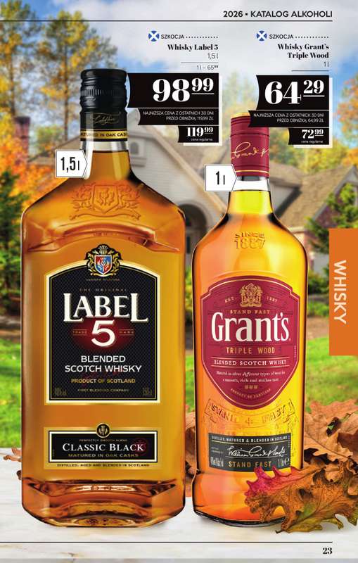 POLOmarket - gazetka promocyjna Katalog alkoholi od czwartku 08.10 do środy 21.10 - strona 23