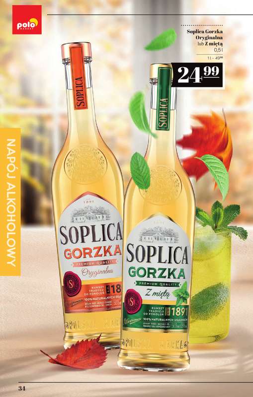 POLOmarket - gazetka promocyjna Katalog alkoholi od czwartku 08.10 do środy 21.10 - strona 34