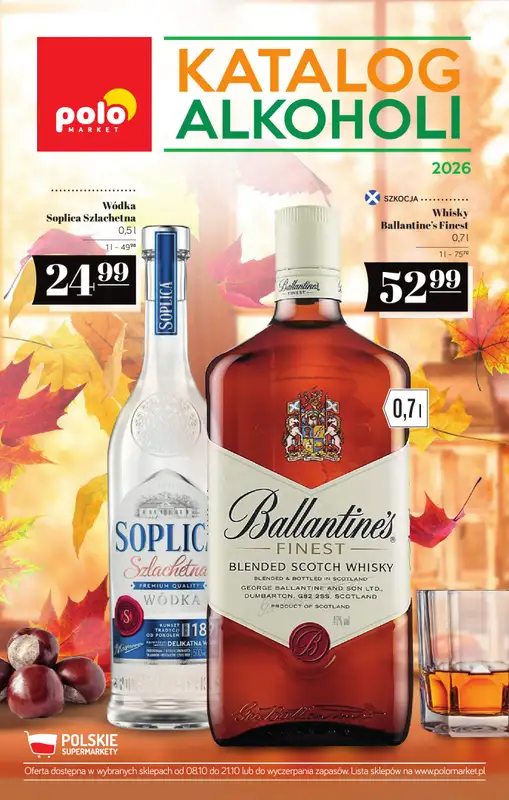 POLOmarket - gazetka promocyjna Katalog alkoholi  