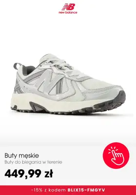 New Balance - gazetka promocyjna -15% na wybrane produkty od środy 07.10  - strona 7