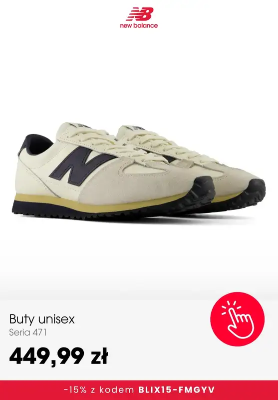 New Balance - gazetka promocyjna -15% na wybrane produkty od środy 07.10  - strona 4