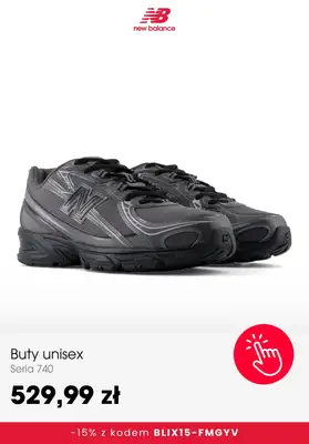 New Balance - gazetka promocyjna -15% na wybrane produkty od środy 07.10  - strona 10