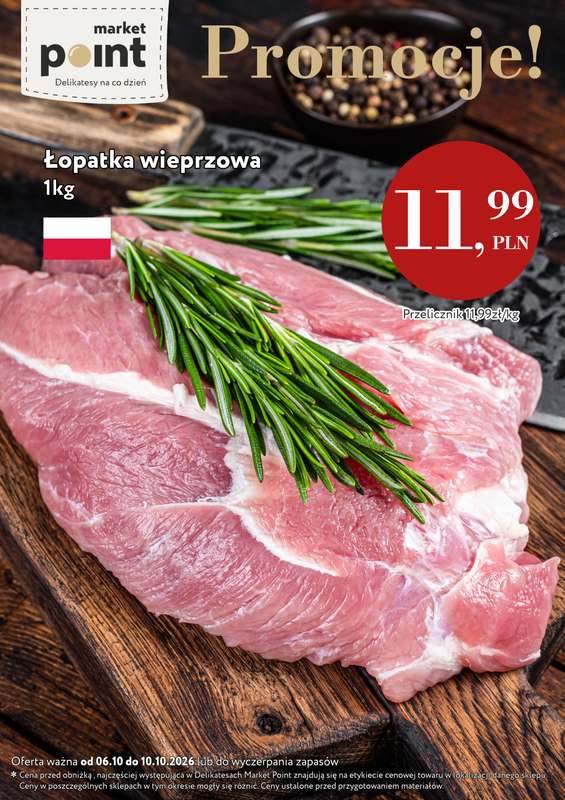Market Point - gazetka promocyjna Ulotka weekendowa od czwartku 08.10 do soboty 10.10 - strona 3