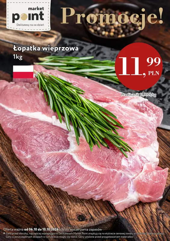 Market Point - gazetka promocyjna Ulotka weekendowa od czwartku 08.10 do soboty 10.10 - strona 3