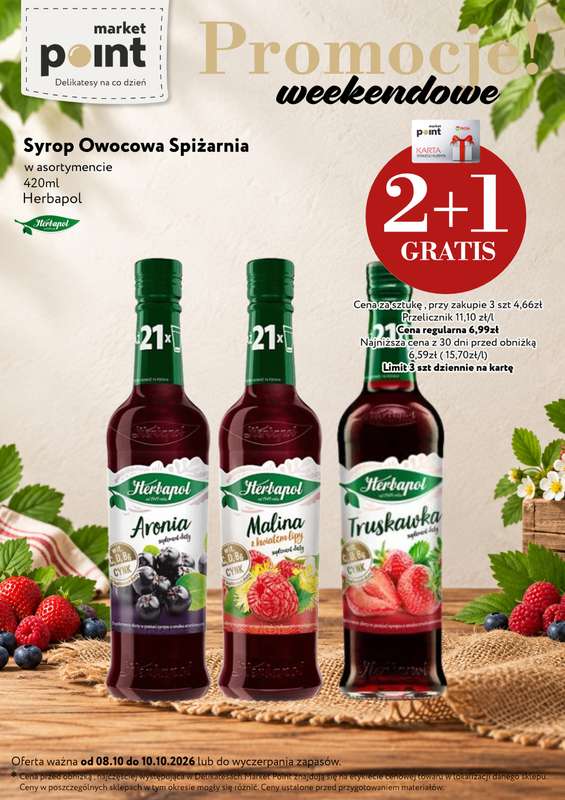 Market Point - gazetka promocyjna Ulotka weekendowa od czwartku 08.10 do soboty 10.10 - strona 11