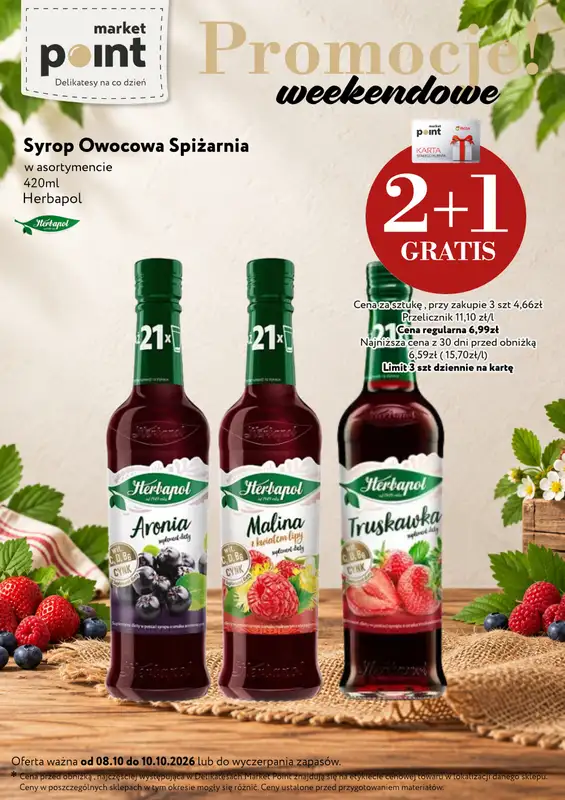 Market Point - gazetka promocyjna Ulotka weekendowa od czwartku 08.10 do soboty 10.10 - strona 11