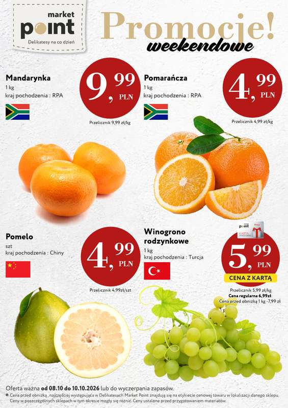 Market Point - gazetka promocyjna Ulotka weekendowa od czwartku 08.10 do soboty 10.10 - strona 7