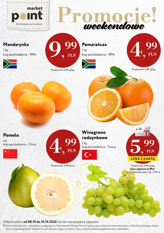 Market Point - gazetka promocyjna Ulotka weekendowa od czwartku 08.10 do soboty 10.10 - strona 7