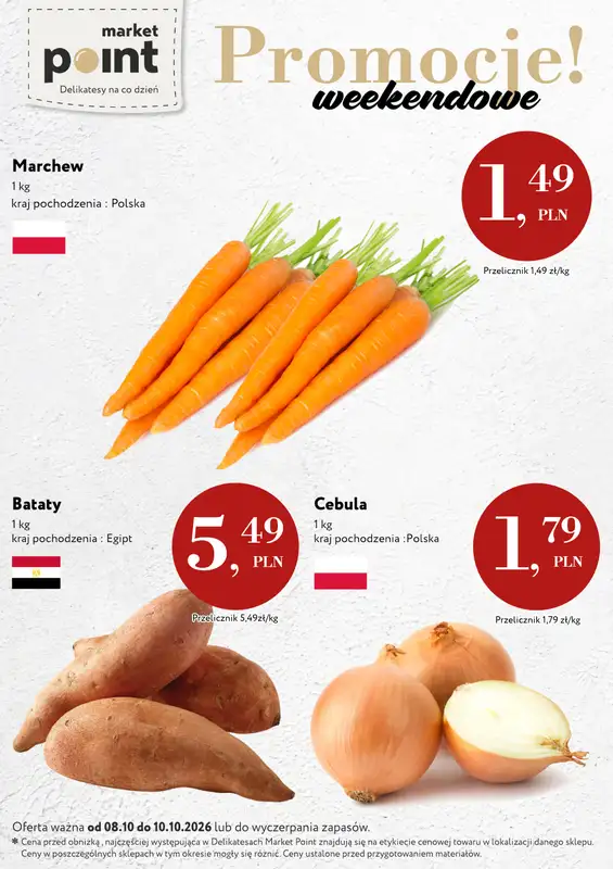 Market Point - gazetka promocyjna Ulotka weekendowa od czwartku 08.10 do soboty 10.10 - strona 5