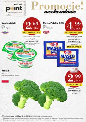 Market Point - gazetka promocyjna Ulotka weekendowa od czwartku 08.10 do soboty 10.10