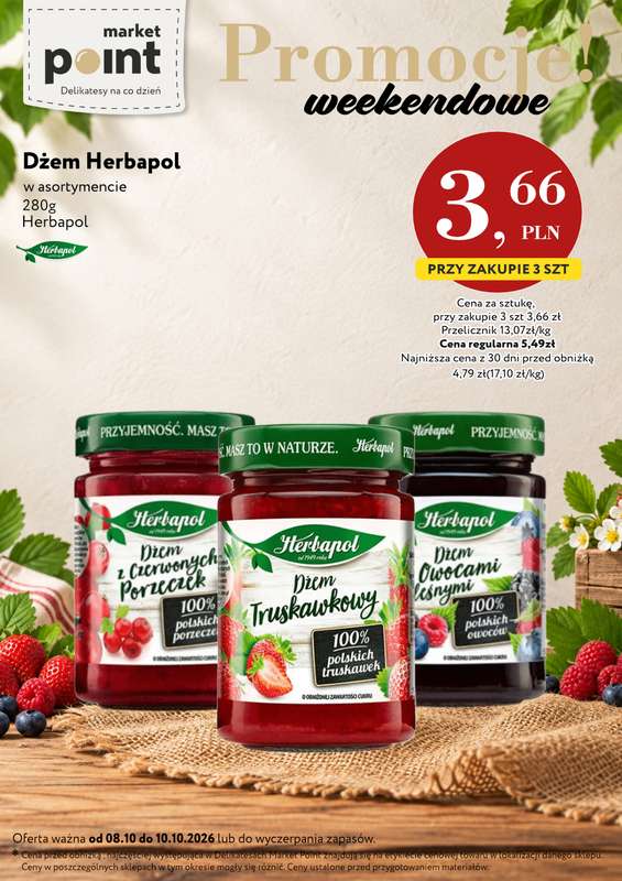 Market Point - gazetka promocyjna Ulotka weekendowa od czwartku 08.10 do soboty 10.10 - strona 10