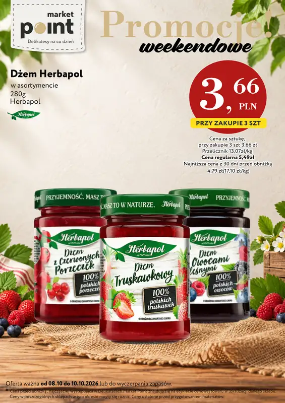 Market Point - gazetka promocyjna Ulotka weekendowa od czwartku 08.10 do soboty 10.10 - strona 10