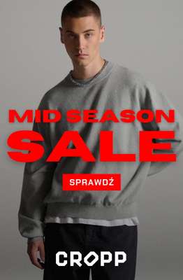 Cropp - gazetka promocyjna Mid Season Sale dla niego od czwartku 08.10 