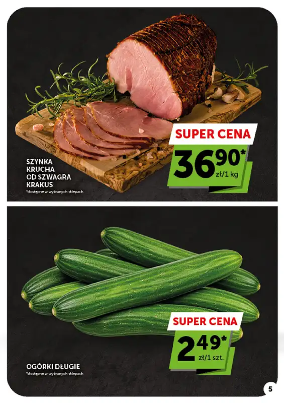 Groszek - gazetka promocyjna Gazetka Supermarket od czwartku 08.10 do środy 14.10 - strona 5