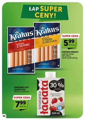 Groszek - gazetka promocyjna Gazetka Supermarket od czwartku 08.10 do środy 14.10 - strona 26