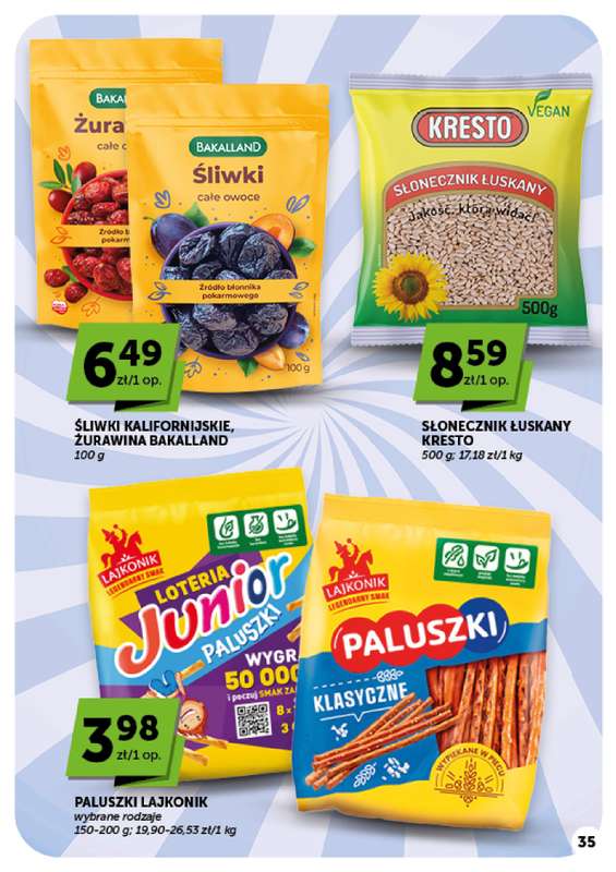 Groszek - gazetka promocyjna Gazetka Supermarket od czwartku 08.10 do środy 14.10 - strona 35