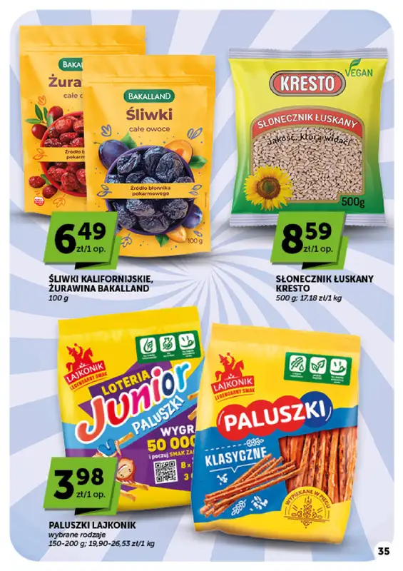 Groszek - gazetka promocyjna Gazetka Supermarket od czwartku 08.10 do środy 14.10 - strona 35