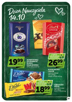 Groszek - gazetka promocyjna Gazetka Supermarket od czwartku 08.10 do środy 14.10 - strona 15