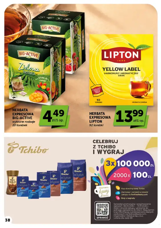 Euro Sklep - gazetka promocyjna Gazetka Supermarket od czwartku 08.10 do środy 14.10 - strona 38