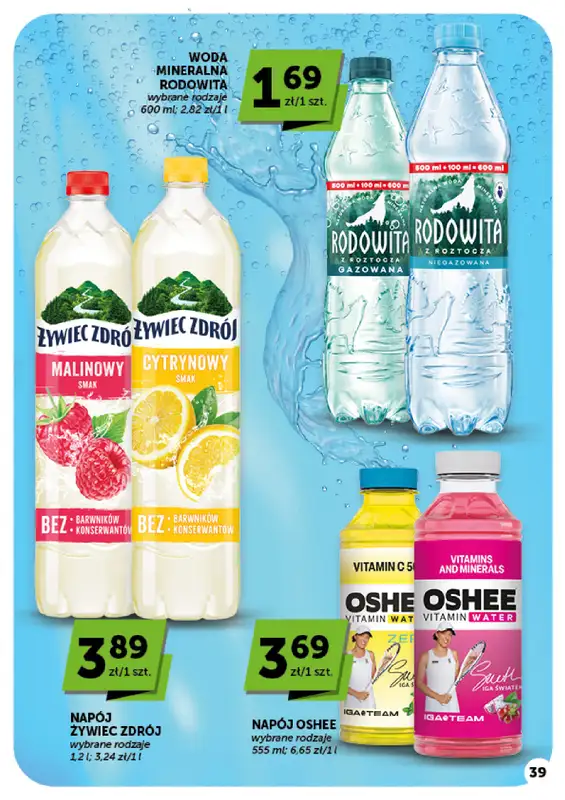Euro Sklep - gazetka promocyjna Gazetka Supermarket od czwartku 08.10 do środy 14.10 - strona 39