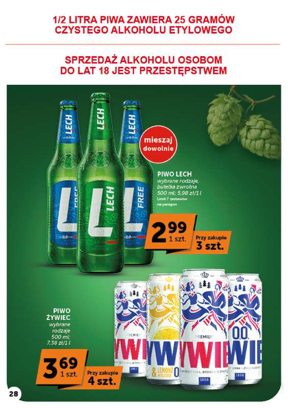 Euro Sklep - gazetka promocyjna Gazetka Market od czwartku 08.10 do środy 14.10 - strona 28