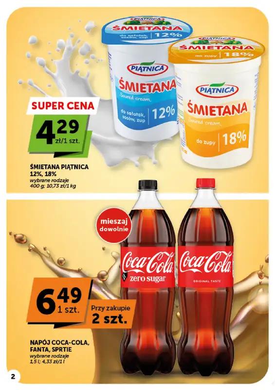 Groszek - gazetka promocyjna Gazetka Market od czwartku 08.10 do środy 14.10 - strona 2
