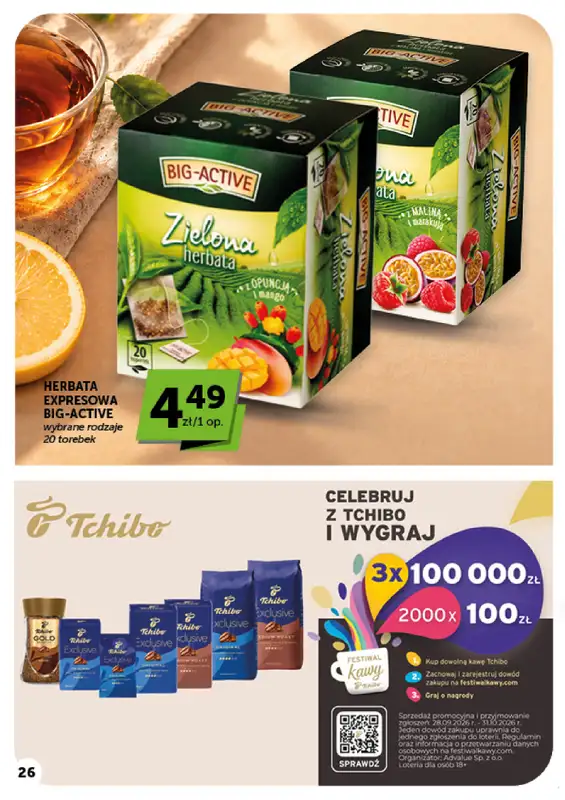 Groszek - gazetka promocyjna Gazetka Market od czwartku 08.10 do środy 14.10 - strona 26