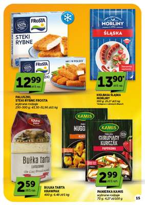 Groszek - gazetka promocyjna Gazetka Minimarket od czwartku 08.10 do środy 14.10 - strona 15