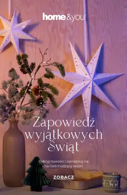 home&you - gazetka promocyjna Zapowiedź wyjątkowych Świąt! od środy 07.10 do wtorku 13.10