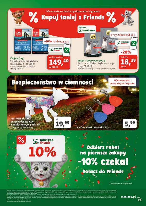 MAXI ZOO - gazetka promocyjna Gazetka od czwartku 08.10 do środy 04.11 - strona 16