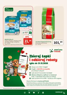 MAXI ZOO - gazetka promocyjna Gazetka od czwartku 08.10 do środy 04.11 - strona 13