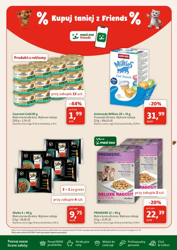 MAXI ZOO - gazetka promocyjna Gazetka od czwartku 08.10 do środy 04.11 - strona 6