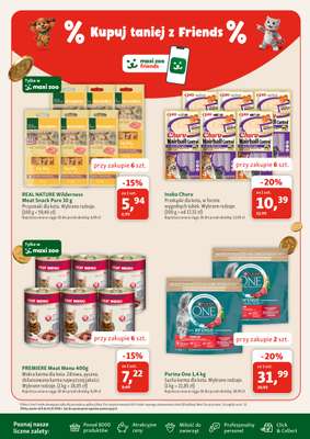 MAXI ZOO - gazetka promocyjna Gazetka od czwartku 08.10 do środy 04.11 - strona 12