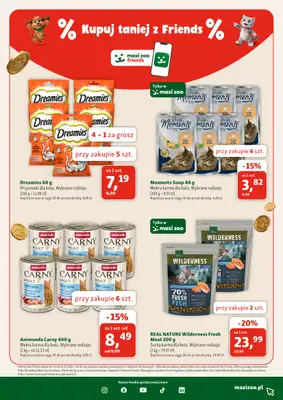 MAXI ZOO - gazetka promocyjna Gazetka od czwartku 08.10 do środy 04.11 - strona 15