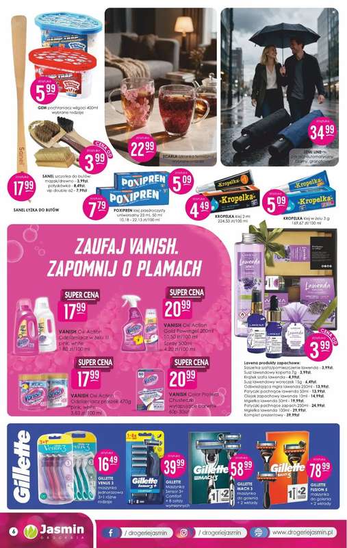 Drogerie Jasmin - gazetka promocyjna Gazetka od poniedziałku 12.10 do soboty 31.10 - strona 6