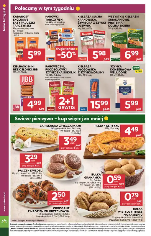 Stokrotka - gazetka promocyjna Gazetka Supermarket od czwartku 08.10 do środy 14.10 - strona 20