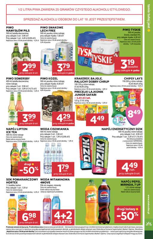 Stokrotka - gazetka promocyjna Gazetka Market od czwartku 08.10 do środy 14.10 - strona 21