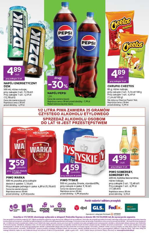 Stokrotka - gazetka promocyjna Gazetka Express od czwartku 08.10 do środy 14.10 - strona 6