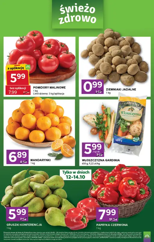 Stokrotka - gazetka promocyjna Gazetka Express od czwartku 08.10 do środy 14.10 - strona 2